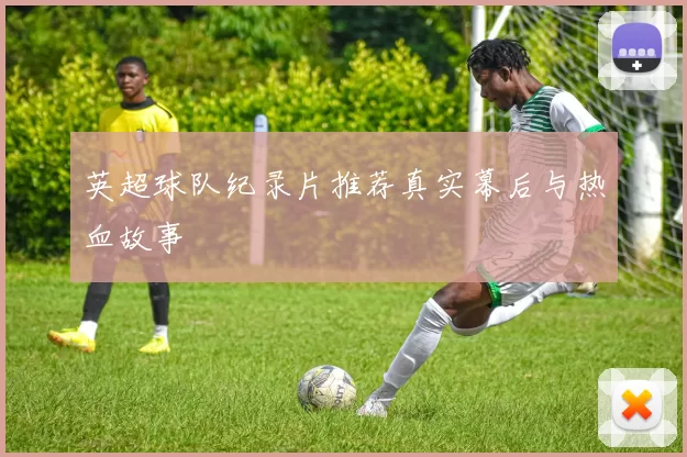 英超球队纪录片推荐真实幕后与热血故事