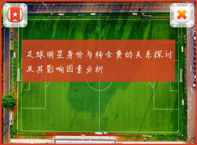 足球明星身价与转会费的关系探讨及其影响因素分析