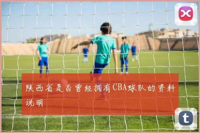 陕西省是否曾经拥有CBA球队的资料说明